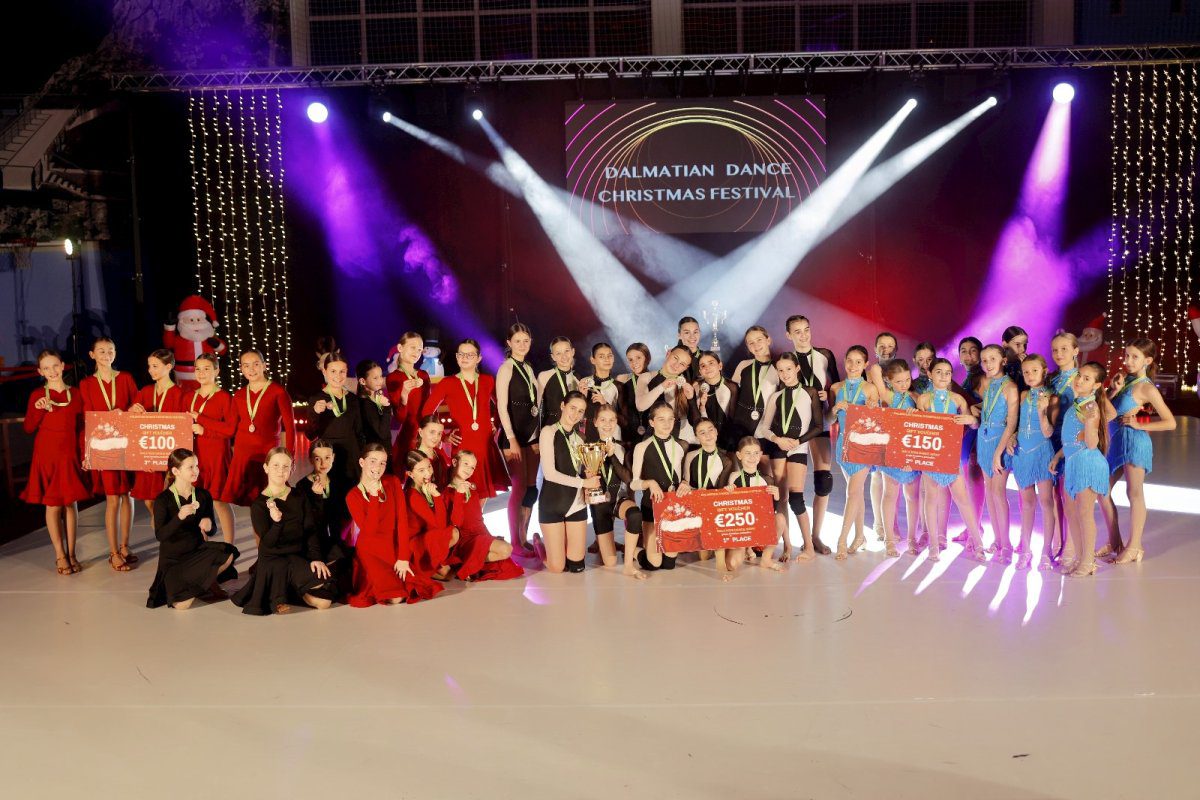 Dalmatian Christmas Dance Contest 